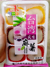 味一村台湾风味麻薯芝麻味
