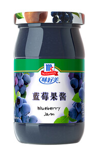 味好美蓝莓果酱170克