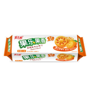嘉士利果酱夹心饼干香橙味