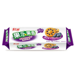 嘉士利果酱夹心饼干（蓝莓味）93g