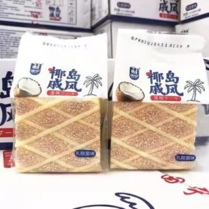 国宁椰岛戚风乳酸菌味蛋糕120g