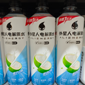 外星人电解质水低糖椰子味