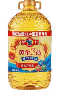 多力葵花籽油5L