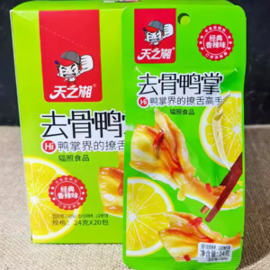 天之湘去骨鸭掌香辣味