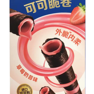 奥利奥可可脆卷草莓奶昔味