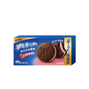 奥利奥夹心云朵蛋糕草莓味