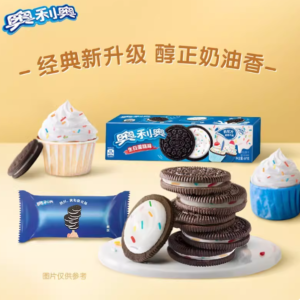 奥利奥夹心饼生日蛋糕味