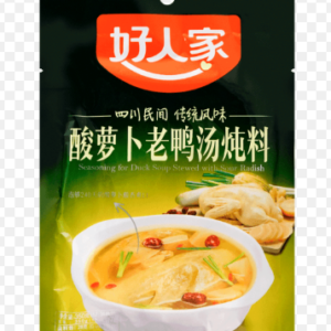 好人家酸萝卜老鸭汤炖料350g