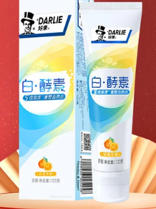 好来白·酵素金橘牙膏
