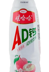 娃哈哈AD钙奶水蜜桃
