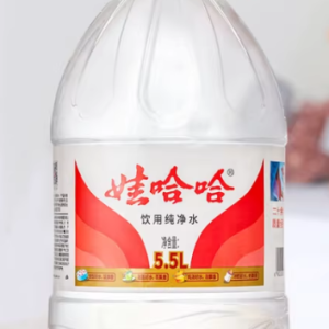 娃哈哈矿泉水5.5L