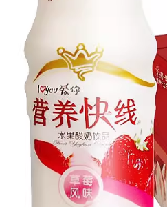 娃哈哈营养快线草莓味