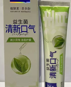 安安益生菌清新口气牙膏