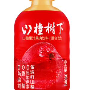 山楂果汁果肉饮料混合型350ml