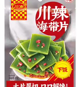 川南川辣海带片63g