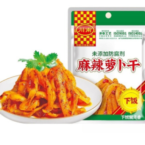 川南麻辣萝卜丁81克
