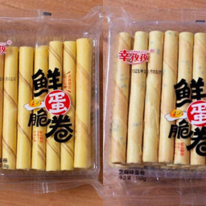 幸孜孜鲜脆蛋卷168g