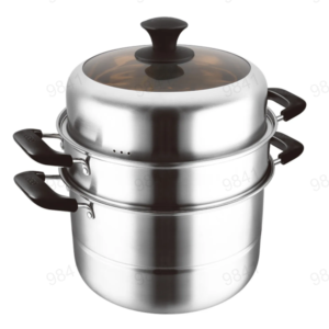 庆展36cm外径三层蒸煮锅