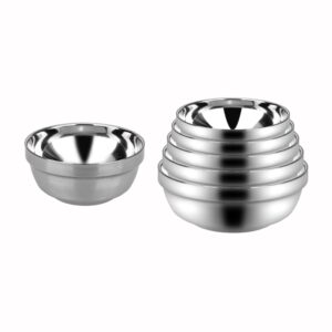 庆展不锈钢铂金碗12cm