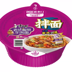 康师傅拌面老坛酸菜牛肉面