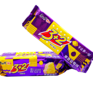 康师傅梳打夹心饼蓝莓味
