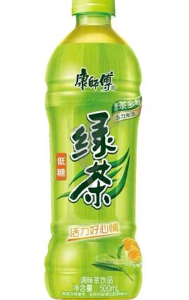 康师傅绿茶低糖500ml