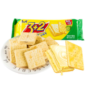 康师傅苏打夹心饼干柠檬味