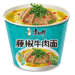 康师傅藤椒牛肉面