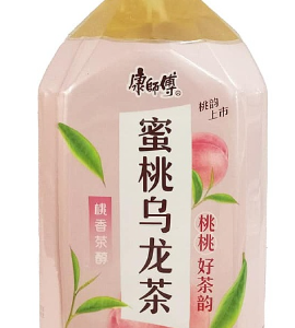 康师傅蜜桃乌龙茶1l