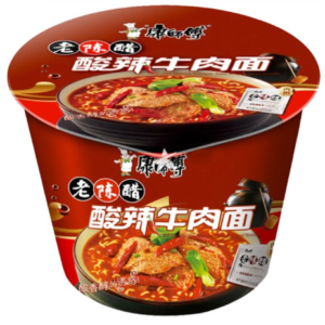 康师傅酸辣牛肉面