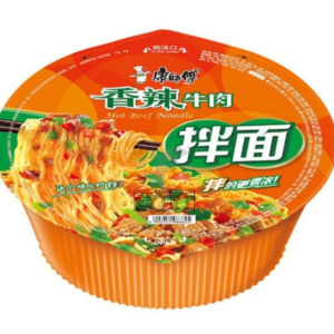 康师傅香辣牛肉拌面