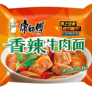 康师傅香辣牛肉面