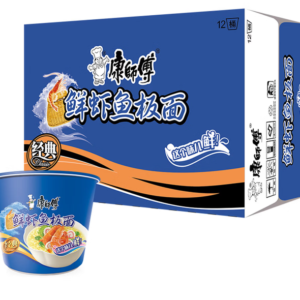 康师傅鲜虾鱼板面