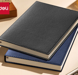 得力22298记事本25K