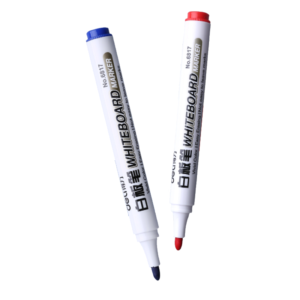 得力6817蓝色记号笔