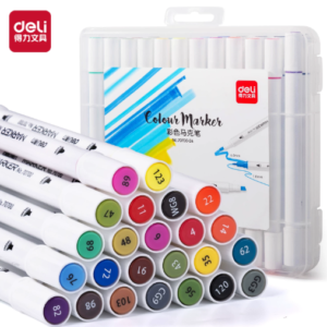 得力70700-24色马克笔