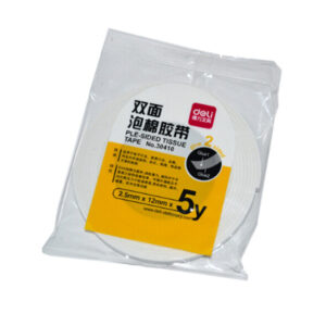 得力双面泡棉胶30410