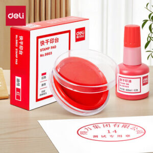 快干印台红色9863