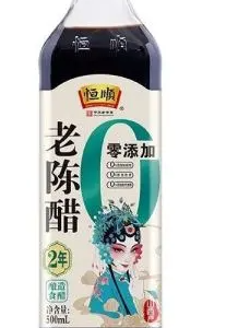 恒顺瓶装零添加老陈醋500ml