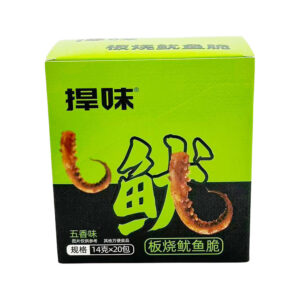捍味铁板鱿鱼脆五香味