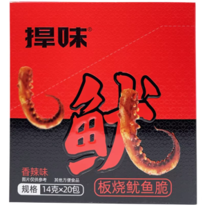 捍味铁板鱿鱼脆香辣味