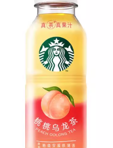 星巴克桃桃乌龙茶果汁茶饮料