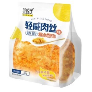 曼悦芙轻咸肉丝味面包100g