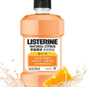李施德林天然橙味漱口水