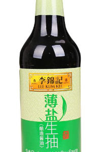 李锦记薄盐生抽500G