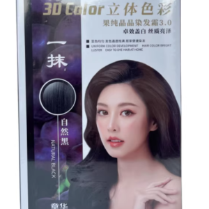果纯晶品染发霜3.0棕黑