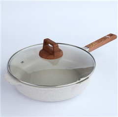 欧式深煎炒锅