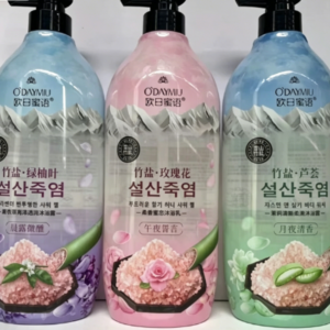 欧日密语竹盐玫瑰花沐浴乳
