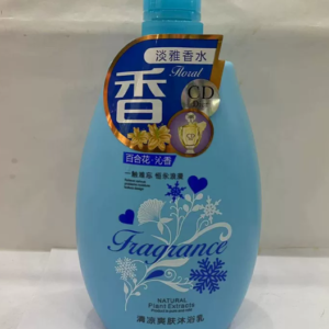 欧日蜜语百合花清凉爽肤沐浴露