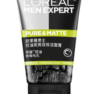 欧莱雅男士控油炭爽双效洁面奶